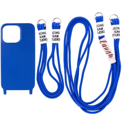 Чохол TPU two straps California для Apple iPhone 11 Pro Max (6.5") Синій / Cosmos blue (218984) 218984 фото