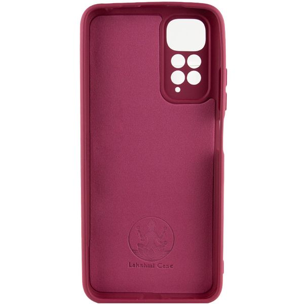 Чохол Silicone Cover Lakshmi Full Camera (A) для Xiaomi Redmi 10 Бордовий / Marsala (222424) 222424 фото