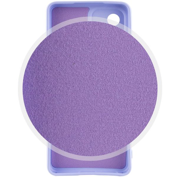 Чохол Silicone Cover Lakshmi Full Camera (A) для Samsung Galaxy S21 Бузковий / Dasheen (212462) 212462 фото