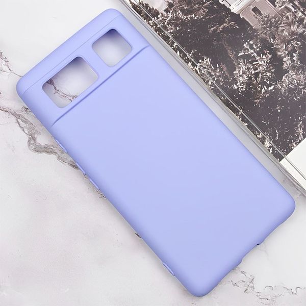 Чохол Silicone Cover Lakshmi (A) для Google Pixel 6 Бузковий / Dasheen (266978) 266978 фото