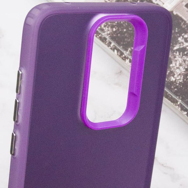 TPU+PC чохол Magic glow with protective edge для Xiaomi Redmi Note 8 Pro Purple (264406) 264406 фото