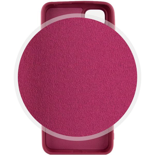 Чохол Silicone Cover Lakshmi Full Camera (A) для Xiaomi Redmi 10 Бордовий / Marsala (222424) 222424 фото