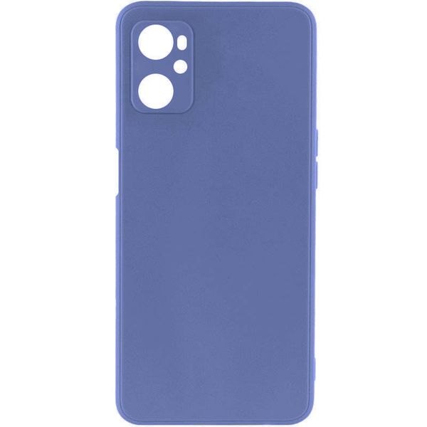 Силіконовий чохол Candy Full Camera для Oppo A96 Блакитний / Mist blue (255779) 255779 фото