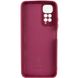 Чохол Silicone Cover Lakshmi Full Camera (A) для Xiaomi Redmi 10 Бордовий / Marsala (222424) 222424 фото 2