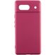 Чохол Silicone Cover Lakshmi (A) для Google Pixel 7a Бордовий / Marsala (267034) 267034 фото 1