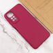 Чохол Silicone Cover Lakshmi Full Camera (A) для Xiaomi Redmi 10 Бордовий / Marsala (222424) 222424 фото 4