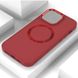 TPU чохол Bonbon Metal Style with MagSafe для Apple iPhone 14 Plus (6.7") Червоний / Red (251424) 251424 фото 2