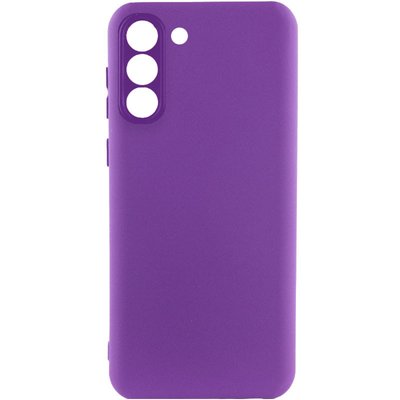 Чохол Silicone Cover Lakshmi Full Camera (A) для Samsung Galaxy S21 Фіолетовий / Purple (212463) 212463 фото