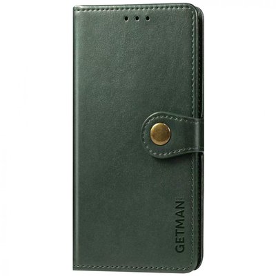 Шкіряний чохол книжка GETMAN Gallant (PU) для Samsung Galaxy A34 5G Зелений (246643) 246643 фото