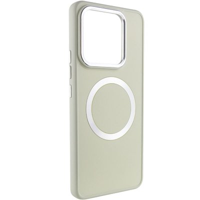 TPU чохол Bonbon Metal Style with MagSafe для Xiaomi 13 Pro Білий / White (258691) 258691 фото
