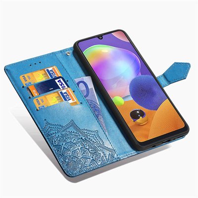 Шкіряний чохол (книжка) Art Case з візитницею для Xiaomi Redmi Note 12S Синій (258835) 258835 фото