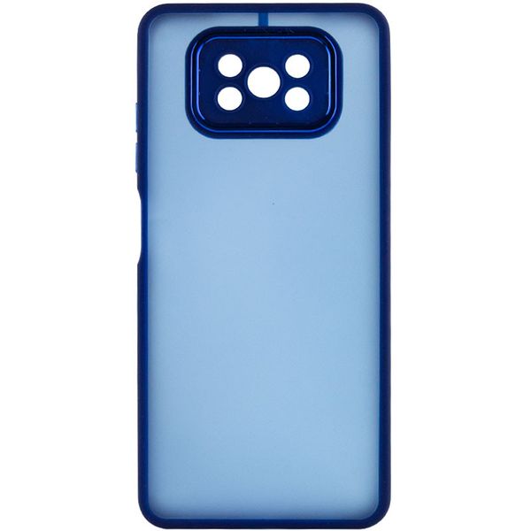 TPU+PC чохол Accent для Xiaomi Poco X3 Pro Blue (227037) 227037 фото