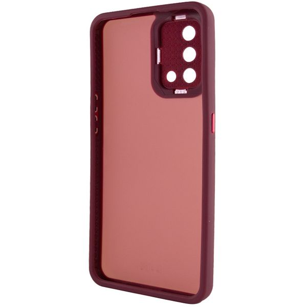 TPU+PC чохол Accent для Oppo A74 4G Magenta (246131) 246131 фото