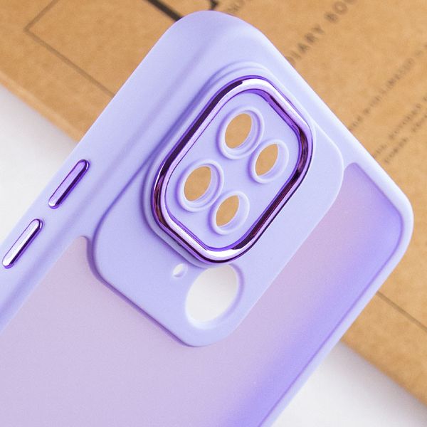 TPU+PC чохол Accent для Xiaomi Redmi 10C White / Purple (227064) 227064 фото