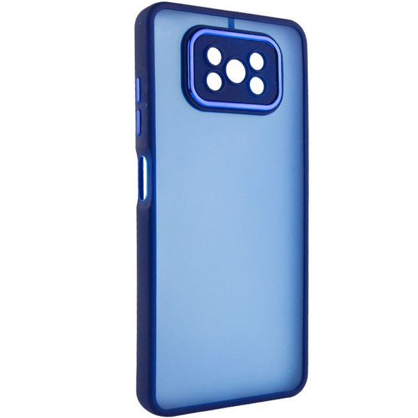 TPU+PC чохол Accent для Xiaomi Poco X3 Pro Blue (227037) 227037 фото