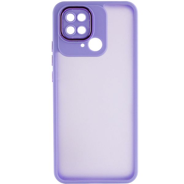 TPU+PC чохол Accent для Xiaomi Redmi 10C White / Purple (227064) 227064 фото