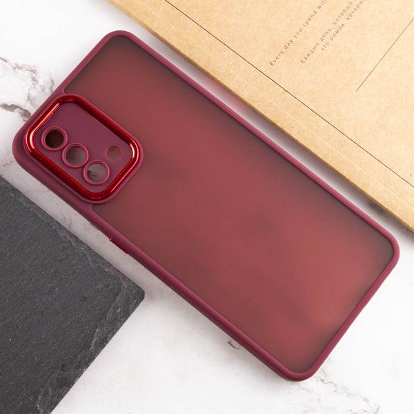 TPU+PC чохол Accent для Oppo A74 4G Magenta (246131) 246131 фото