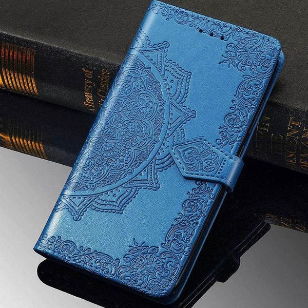 Шкіряний чохол (книжка) Art Case з візитницею для Oppo A31 Синій (135938) 135938 фото