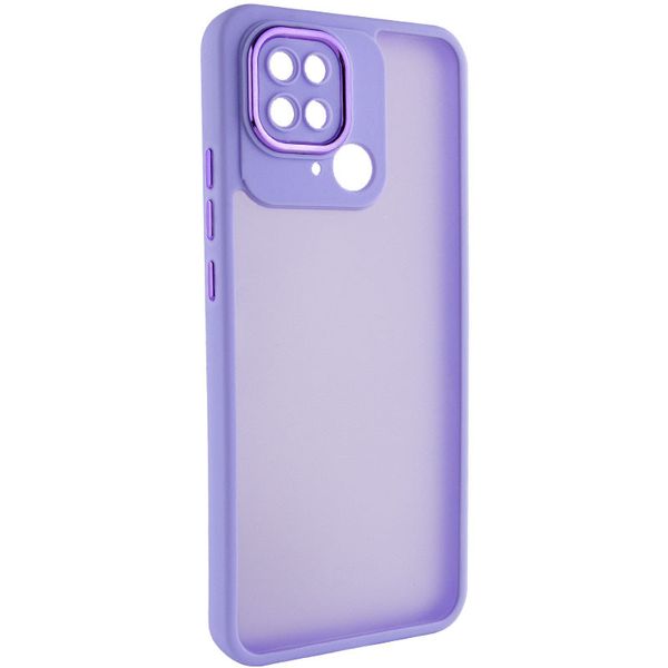 TPU+PC чохол Accent для Xiaomi Redmi 10C White / Purple (227064) 227064 фото