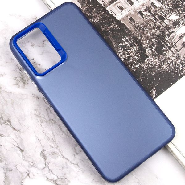 TPU+PC чохол Magic glow with protective edge для Xiaomi Redmi Note 11 Pro (Global) Blue (264386) 264386 фото