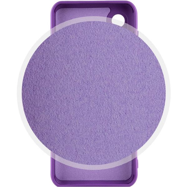 Чохол Silicone Cover Lakshmi Full Camera (A) для Samsung Galaxy S21 Фіолетовий / Purple (212463) 212463 фото