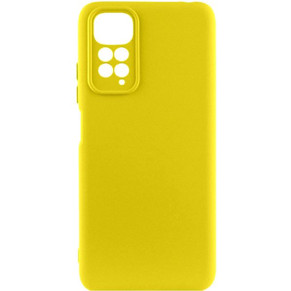 Чехол Silicone Cover Lakshmi Full Camera (A) для Xiaomi Redmi 10 Желтый / Flash (222425) 222425 фото