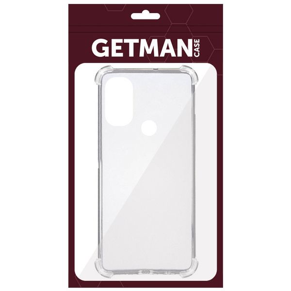 TPU чохол GETMAN Ease logo посилені кути для Nokia C21 Plus Безбарвний (прозорий) (268174) 268174 фото