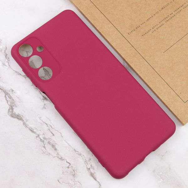 Чохол Silicone Cover Lakshmi Full Camera (A) для Samsung Galaxy A53 5G Бордовий / Marsala (231127) 231127 фото