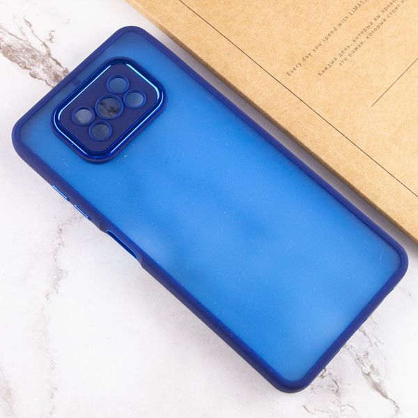 TPU+PC чохол Accent для Xiaomi Poco X3 Pro Blue (227037) 227037 фото