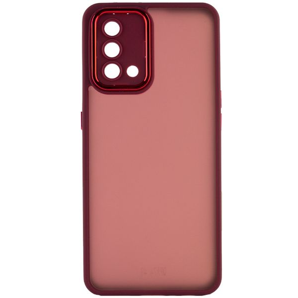 TPU+PC чохол Accent для Oppo A74 4G Magenta (246131) 246131 фото