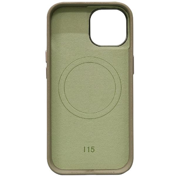 Чохол Denim with MagSafe для Apple iPhone 15 Pro (6.1") Olive (266755) 266755 фото