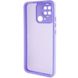 TPU+PC чохол Accent для Xiaomi Redmi 10C White / Purple (227064) 227064 фото 3