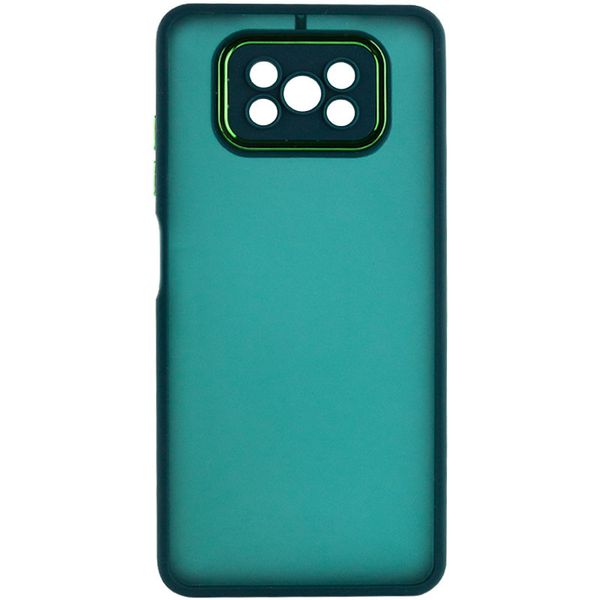 TPU+PC чохол Accent для Xiaomi Poco X3 Pro Green (227038) 227038 фото