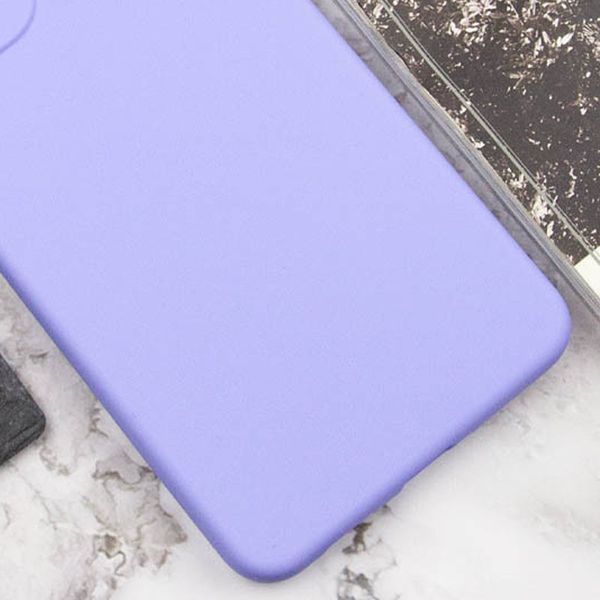 Чохол Silicone Cover Lakshmi Full Camera (AAA) для Xiaomi Redmi Note 12 5G Бузковий / Dasheen (264019) 264019 фото