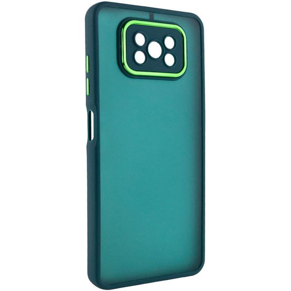 TPU+PC чохол Accent для Xiaomi Poco X3 Pro Green (227038) 227038 фото