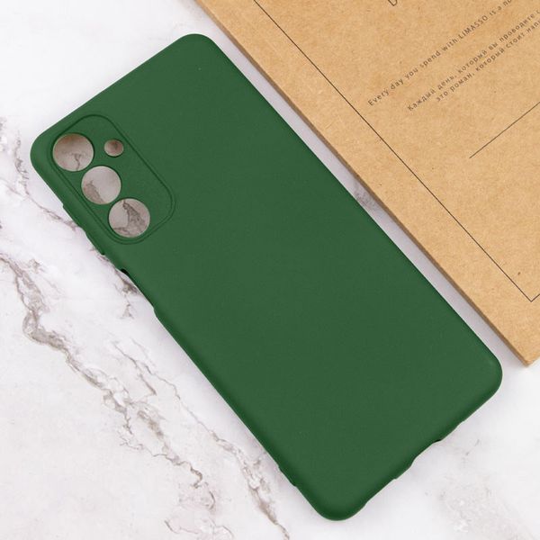 Чохол Silicone Cover Lakshmi Full Camera (A) для Samsung Galaxy A53 5G Зелений / Dark green (231129) 231129 фото