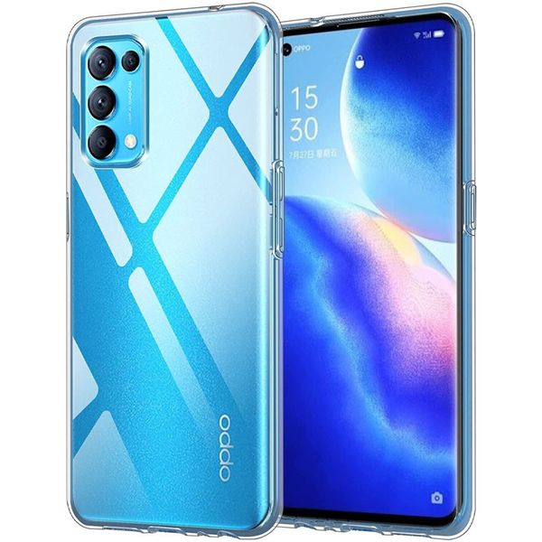 TPU чохол Epic Transparent 1,0mm для Oppo Reno 5 Lite Безбарвний (прозорий) (182982) 182982 фото