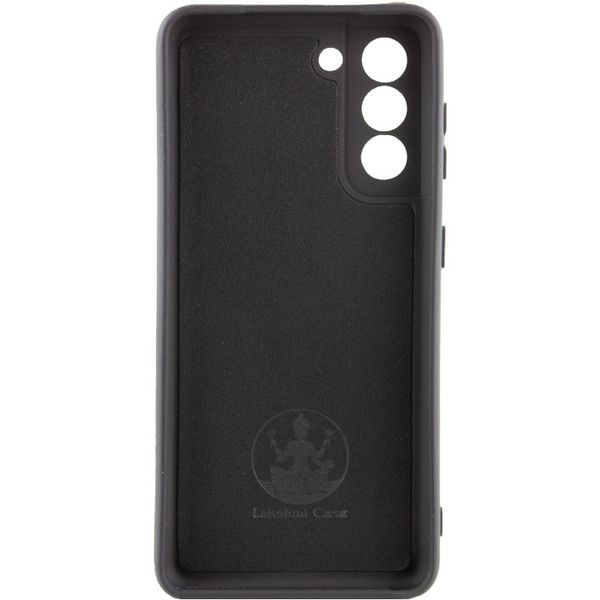 Чохол Silicone Cover Lakshmi Full Camera (A) для Samsung Galaxy S21 Чорний / Black (212464) 212464 фото