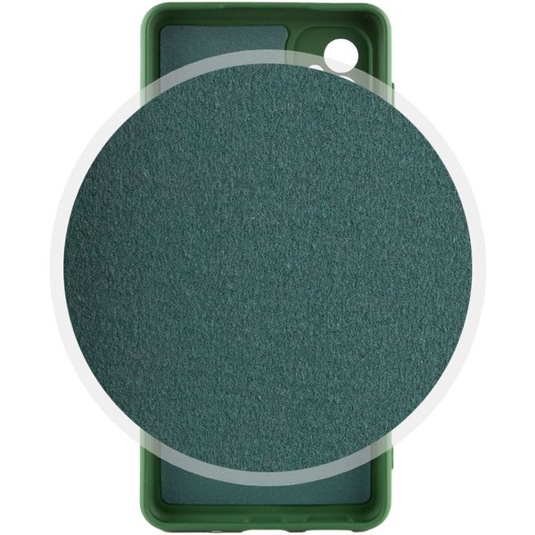 Чохол Silicone Cover Lakshmi Full Camera (A) для Samsung Galaxy A53 5G Зелений / Dark green (231129) 231129 фото