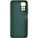 Чохол Silicone Cover Lakshmi Full Camera (A) для Xiaomi Redmi 10 Зелений / Dark green (222426) 222426 фото 2