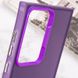 TPU+PC чохол Magic glow with protective edge для Samsung Galaxy S23 Ultra Purple (264286) 264286 фото 3