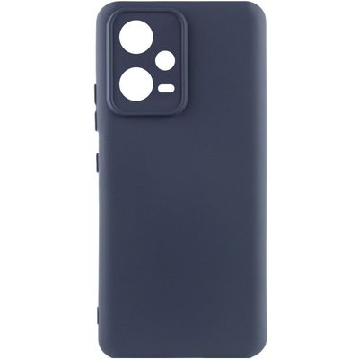 Чохол Silicone Cover Lakshmi Full Camera (AAA) для Xiaomi Redmi Note 12 5G Темно-синій / Midnight blue (264020) 264020 фото