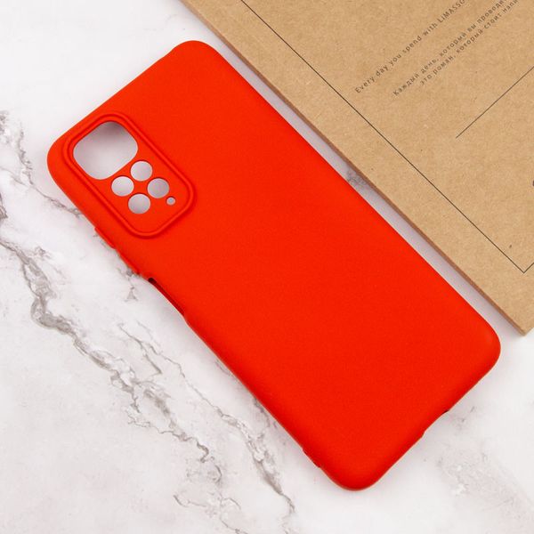 Чохол Silicone Cover Lakshmi Full Camera (A) для Xiaomi Redmi 10 Червоний / Red (222427) 222427 фото