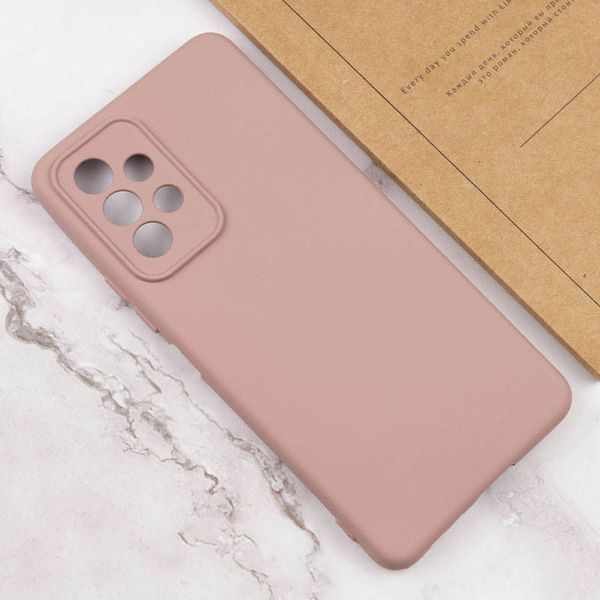 Чохол Silicone Cover Lakshmi Full Camera (AAA) для Samsung Galaxy A32 (A325F) 4G Рожевий / Pink Sand (253152) 253152 фото