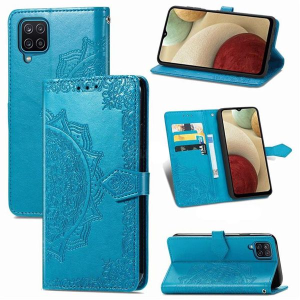 Шкіряний чохол (книжка) Art Case з візитницею для Samsung Galaxy A22 4G Синій (191187) 191187 фото