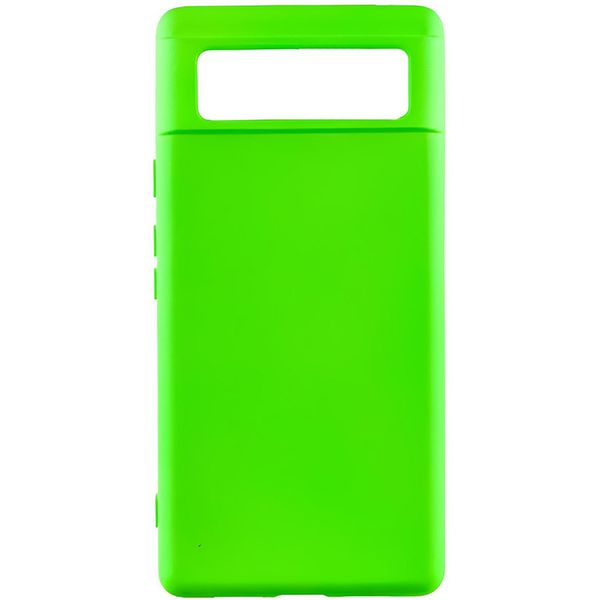 Чохол Silicone Cover Lakshmi (A) для Google Pixel 6 Pro Салатовий / Neon Green (266988) 266988 фото