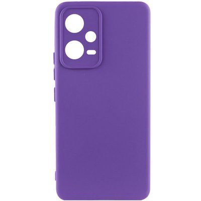 Чохол Silicone Cover Lakshmi Full Camera (AAA) для Xiaomi Redmi Note 12 5G Фіолетовий / Amethyst (264021) 264021 фото