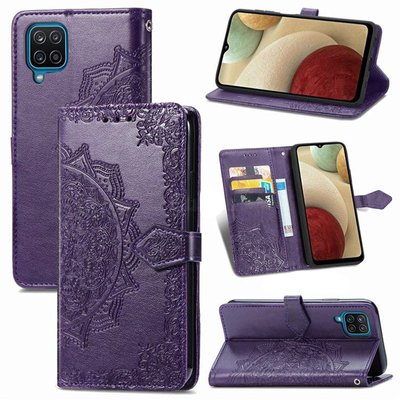 Шкіряний чохол (книжка) Art Case з візитницею для Samsung Galaxy A22 4G Фіолетовий (191188) 191188 фото