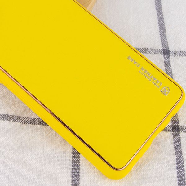 Шкіряний чохол Xshield для Samsung Galaxy A50 (A505F) Жовтий / Yellow (171599) 171599 фото