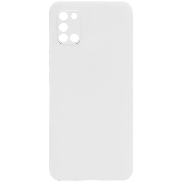 Силіконовий чохол Candy Full Camera для Samsung Galaxy A31 Білий / White (169004) 169004 фото